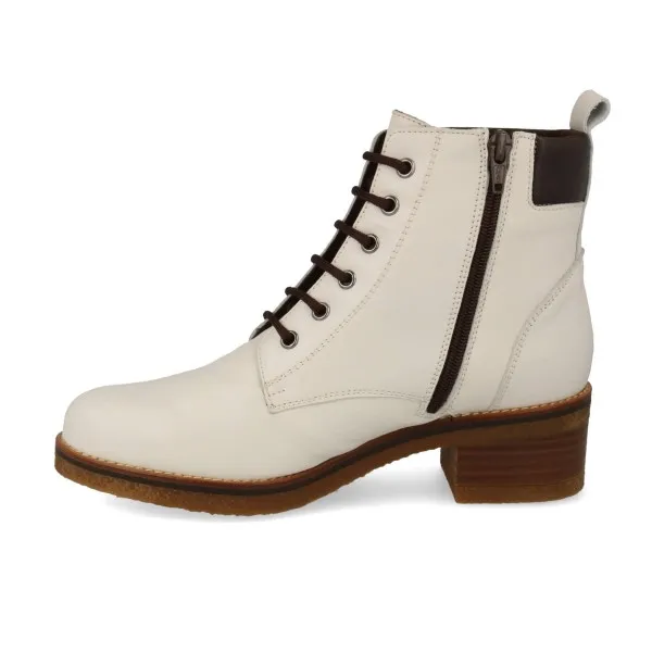 BOTINES BLANCOS MUJER MOD. TERCEIRA HIELO