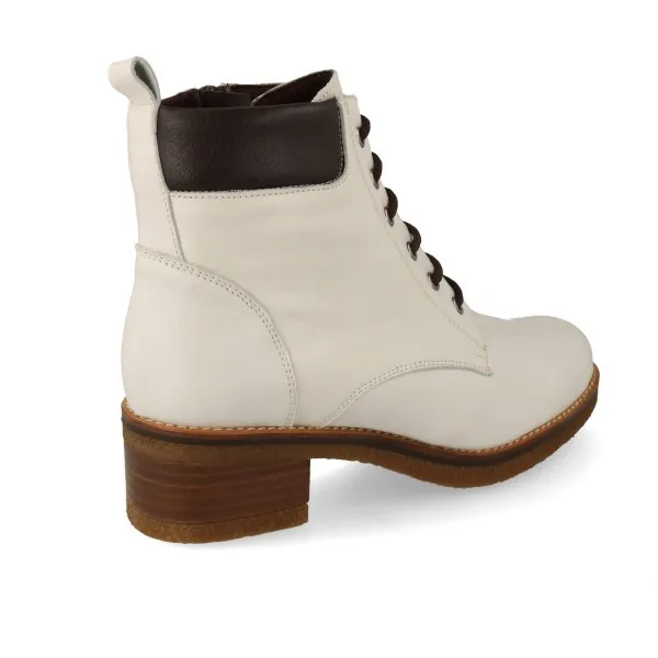 BOTINES BLANCOS MUJER MOD. TERCEIRA HIELO