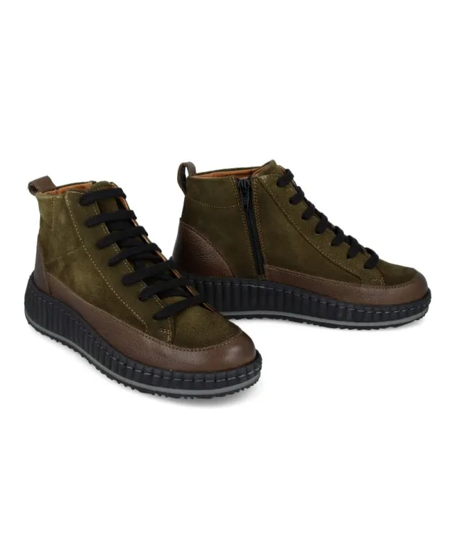 BOTINES DE PIEL WALK AND FLY WAVES 927002A B3