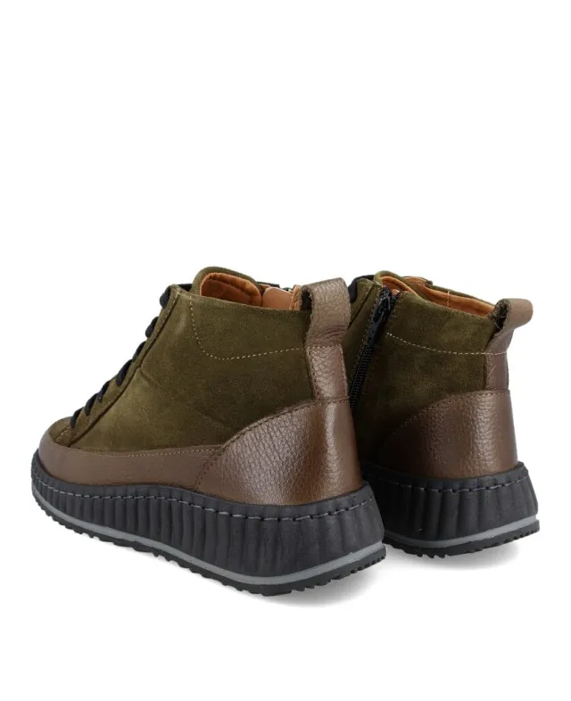 BOTINES DE PIEL WALK AND FLY WAVES 927002A B3