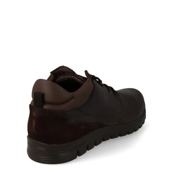 BOTINES HOMBRE VESTIR COMODOS MOD. BALBOA MARRON