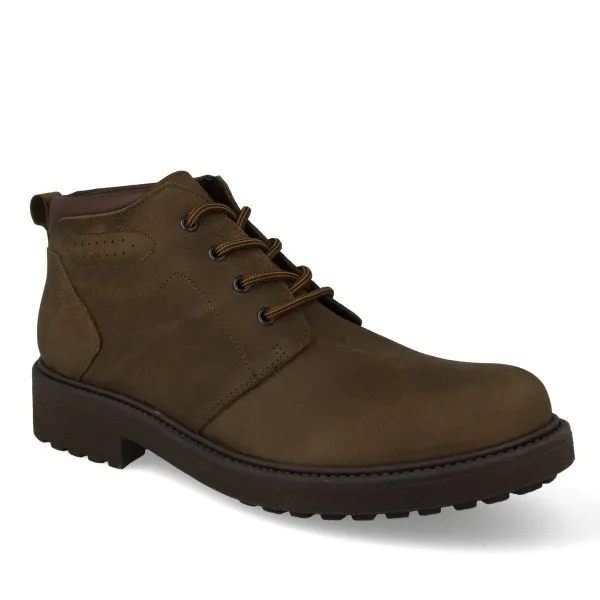 BOTINES HOMBRE VESTIR COMODOS MOD. ROCKY CAQUI