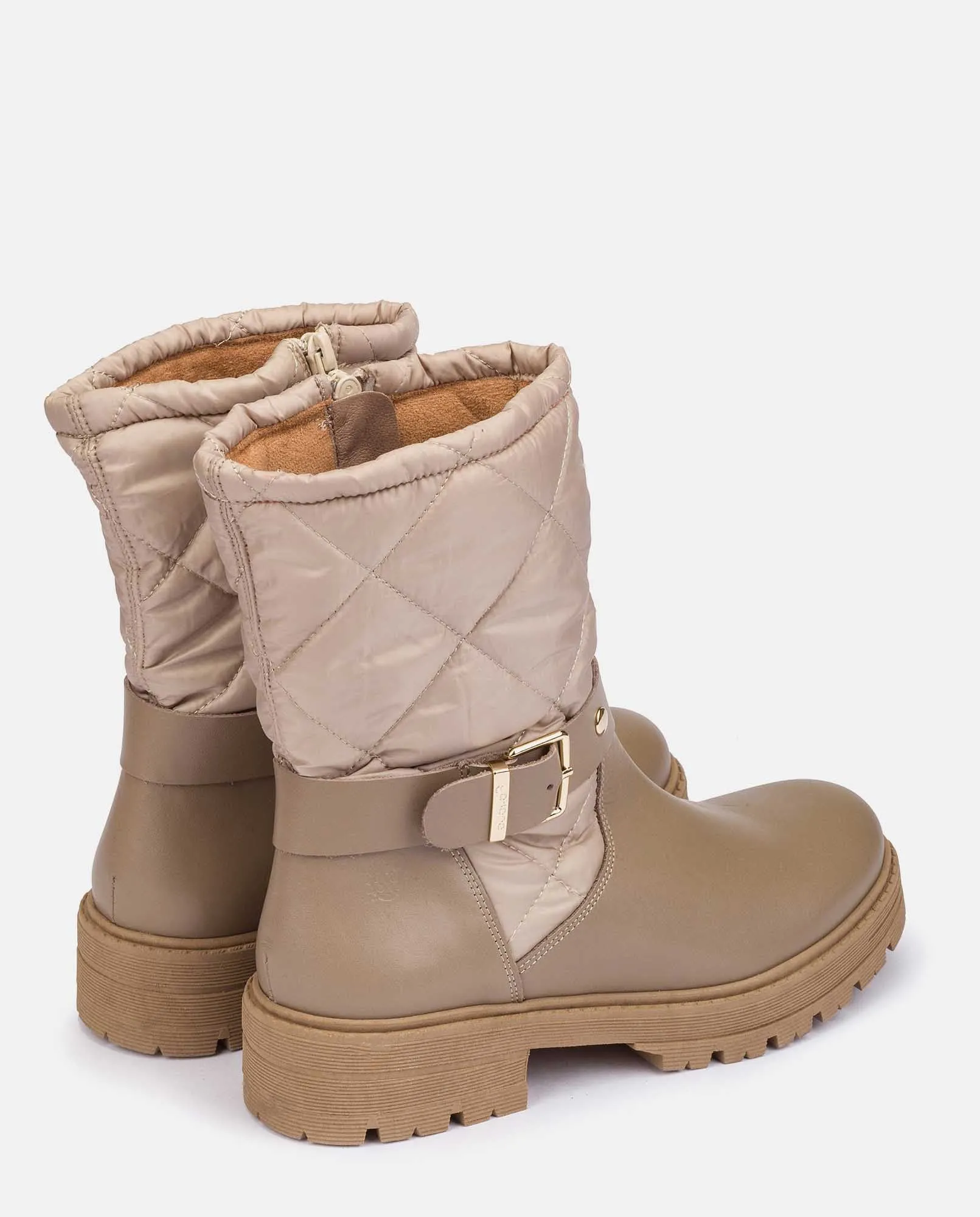 BOTíN PLANO BERNA003 BEIGE