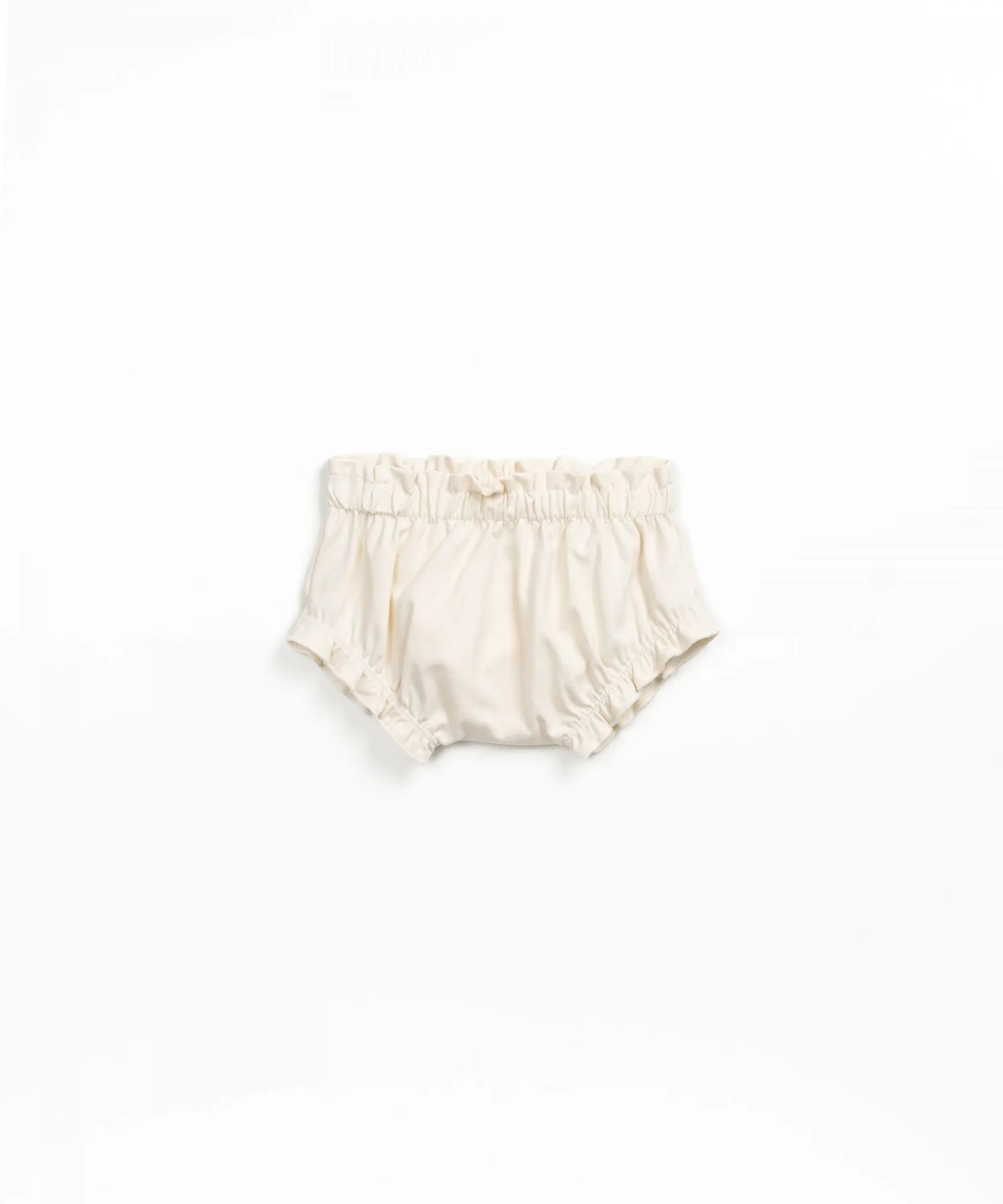 Braguita de algodón orgánico con volante | Textile Art
