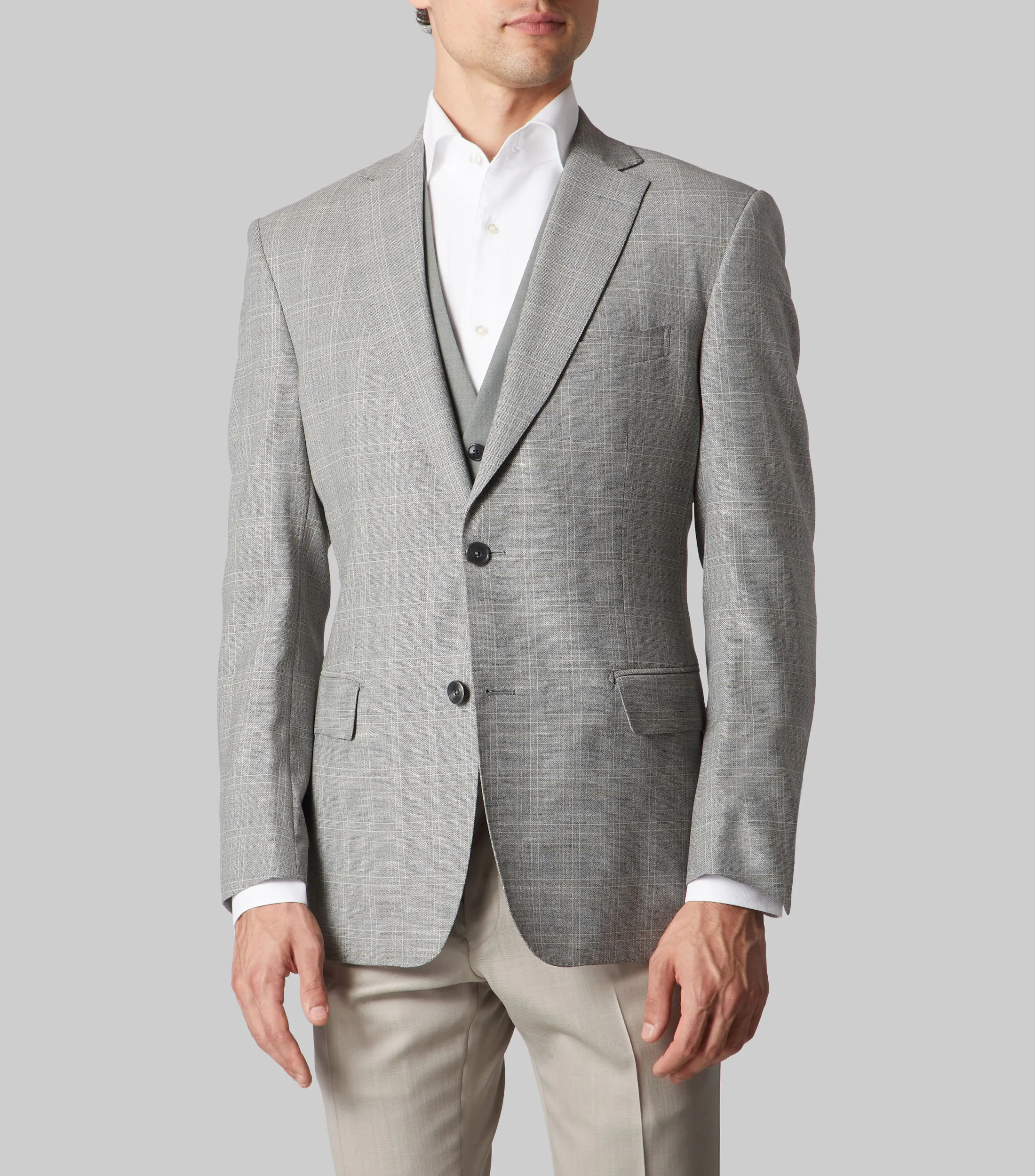 Calderoni Saco de cuadros Hombre