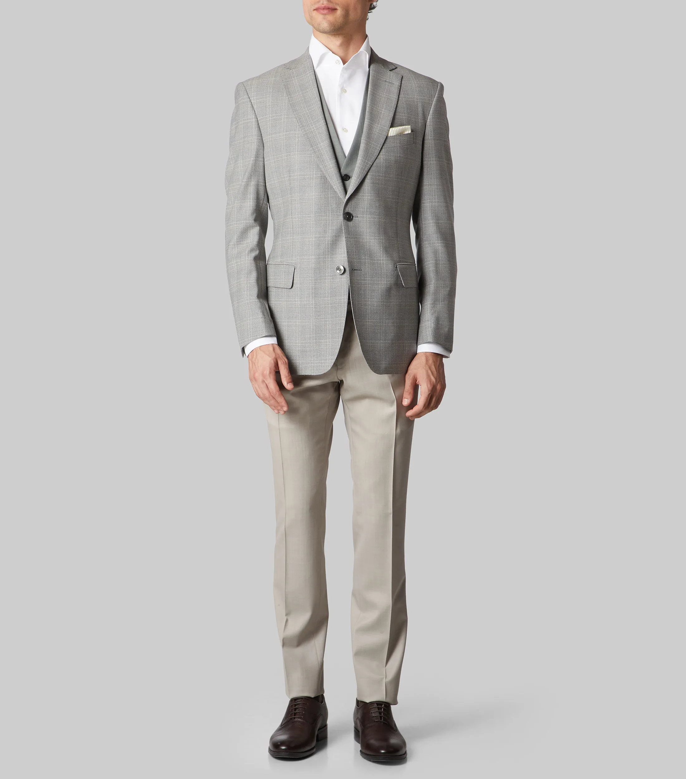 Calderoni Saco de cuadros Hombre