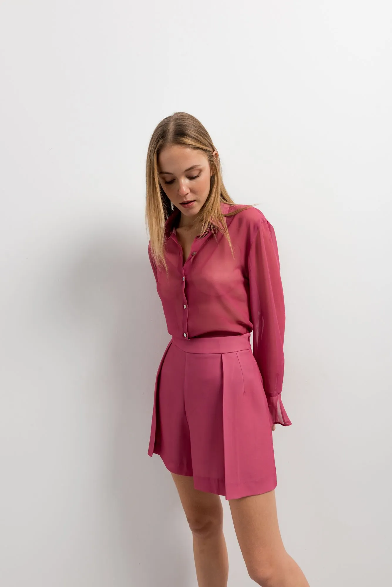 Camisa de gasa para mujer *