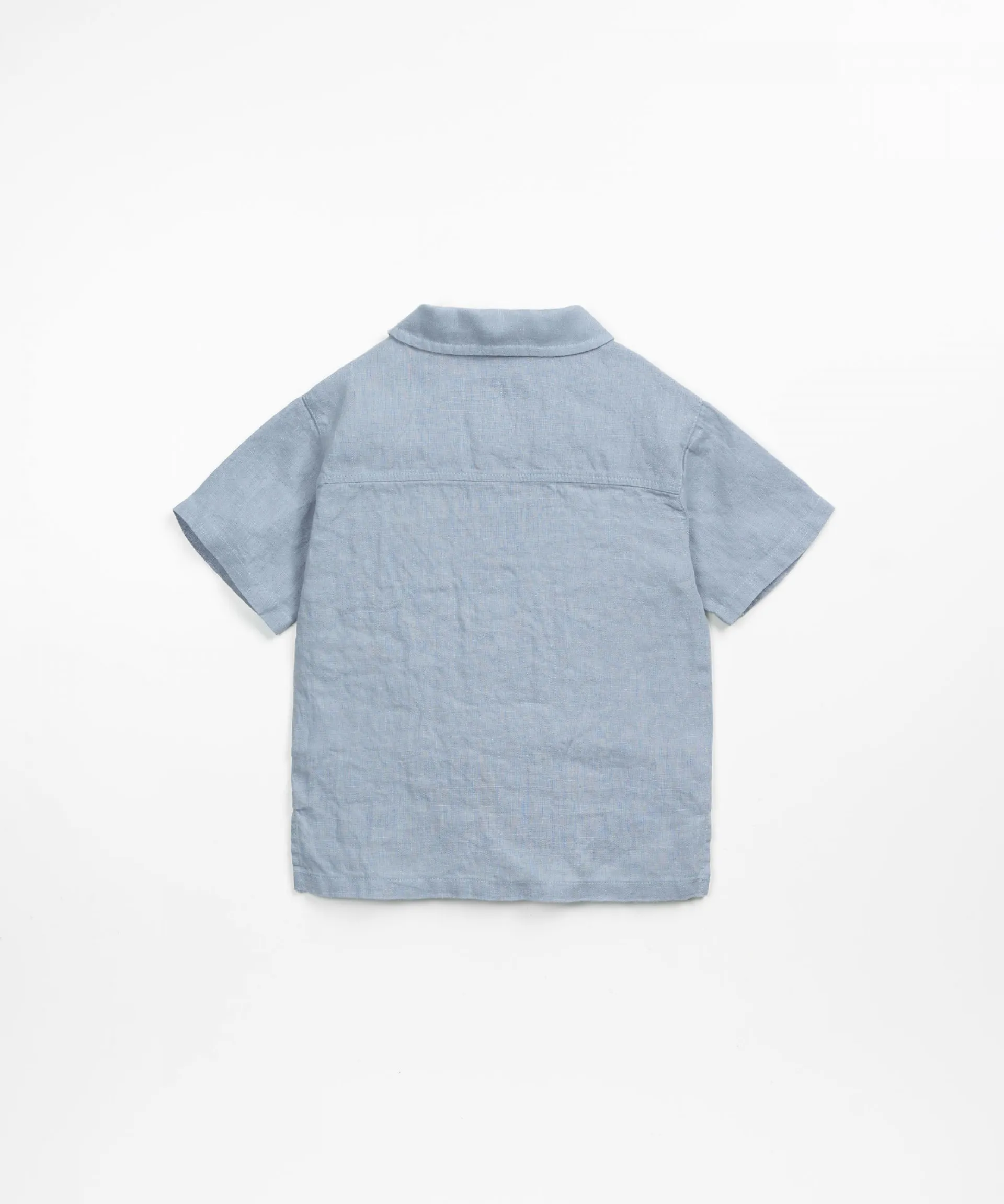 Camisa de lino con bolsillos | Textile Art