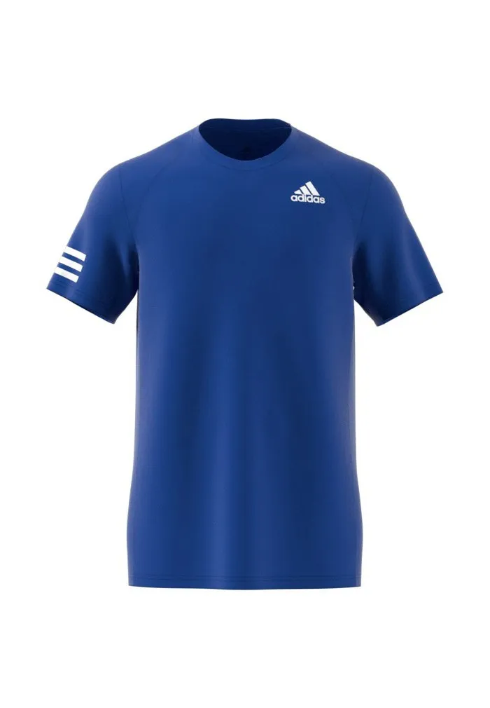 CAMISETA ADIDAS CLUB 3STRIPE COLOR BOBLUE/WHITE