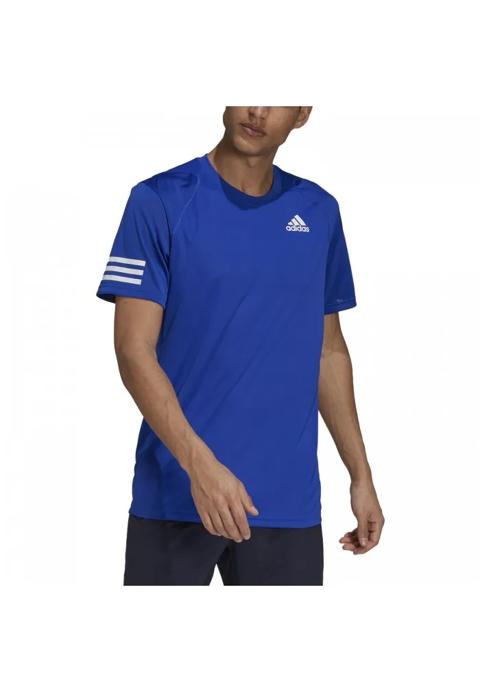 CAMISETA ADIDAS CLUB 3STRIPE COLOR BOBLUE/WHITE