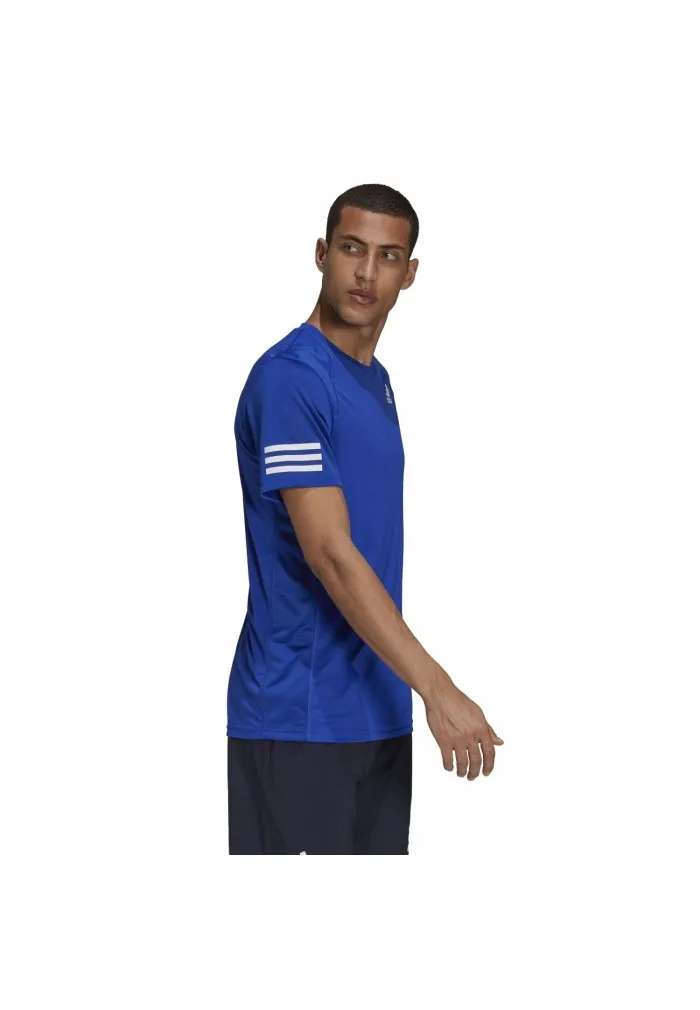 CAMISETA ADIDAS CLUB 3STRIPE COLOR BOBLUE/WHITE