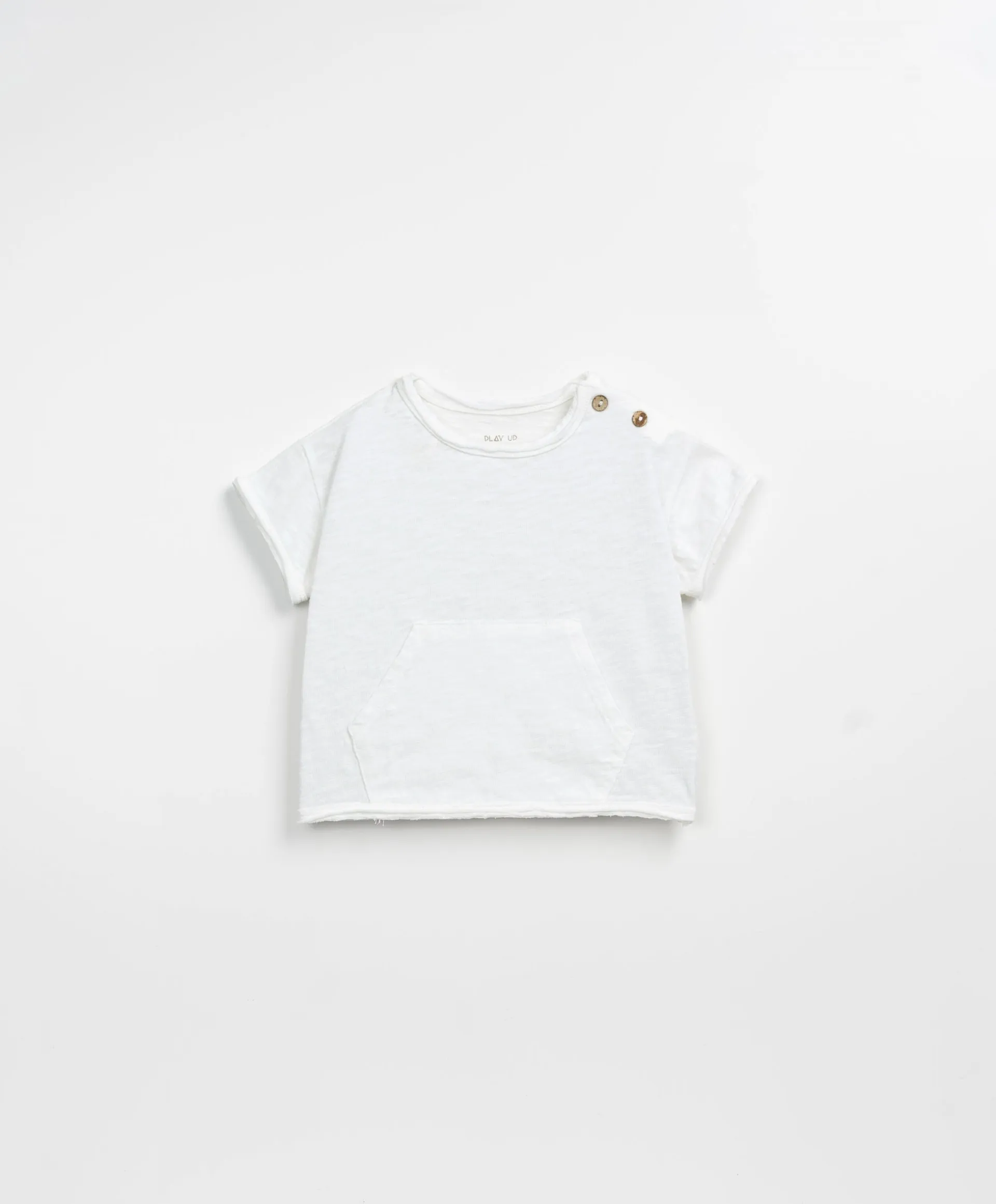 Camiseta con bolsillo canguro | Textile Art
