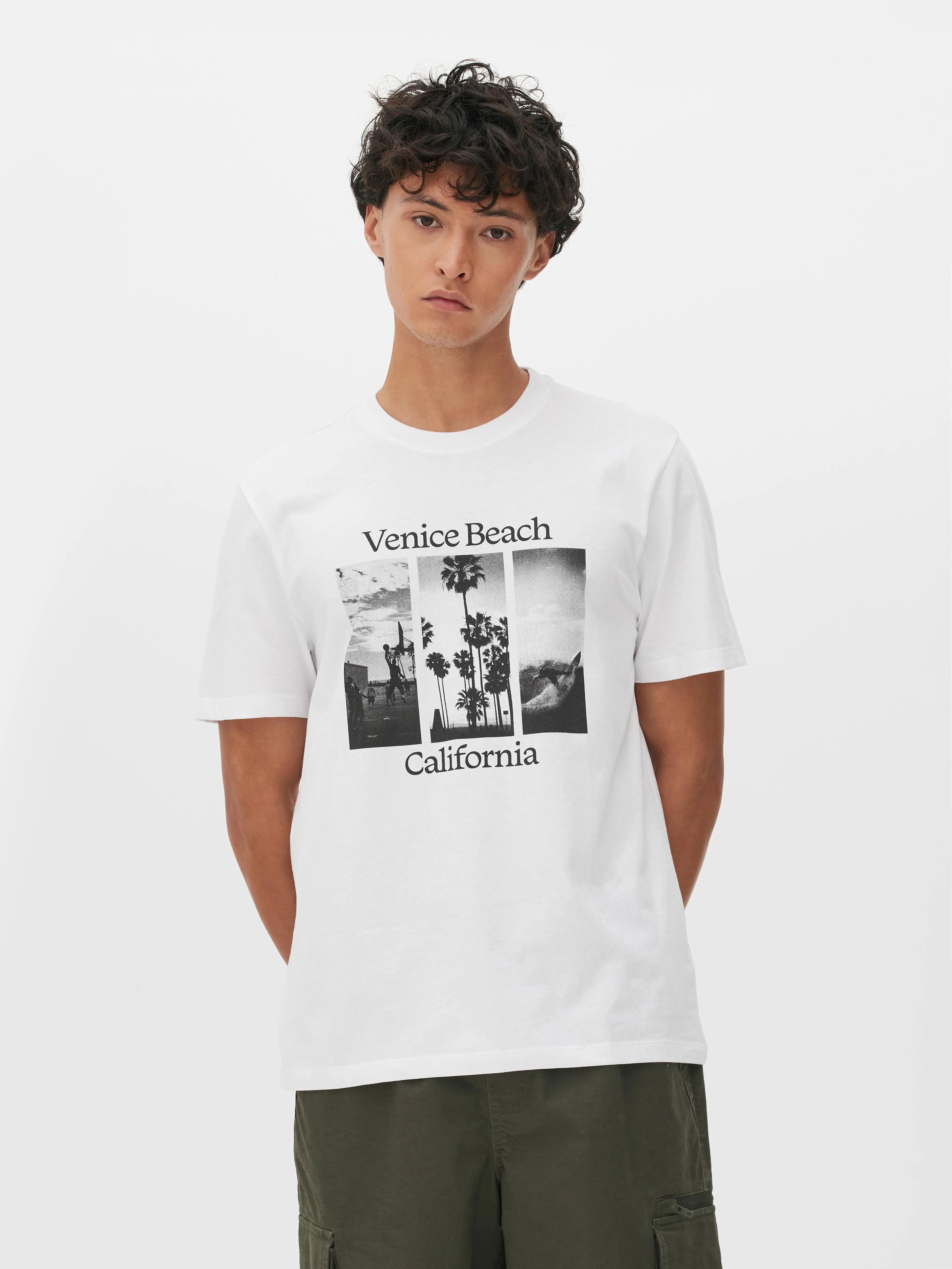 Camiseta con estampado gráfico «Venice Beach»