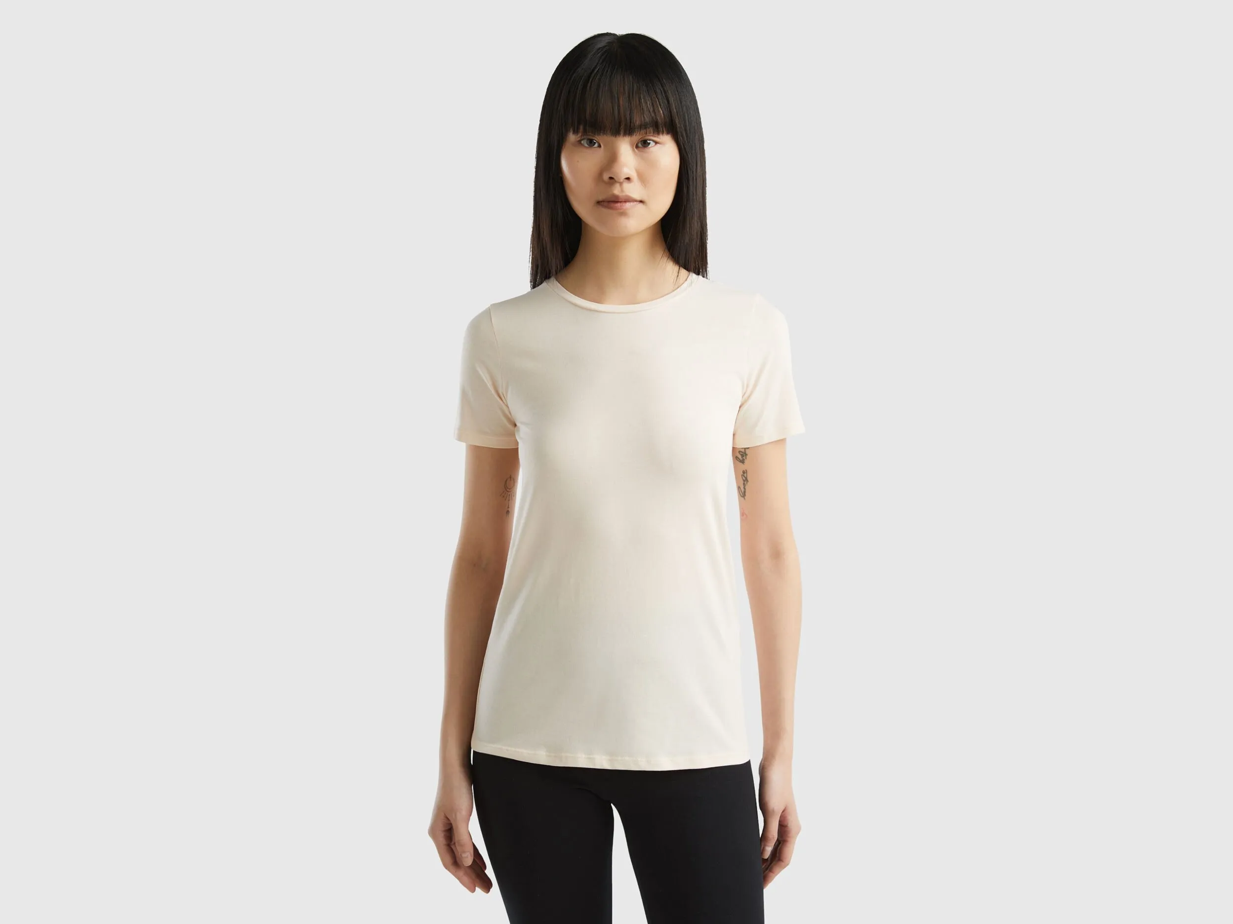 Camiseta de algodón orgánico super stretch