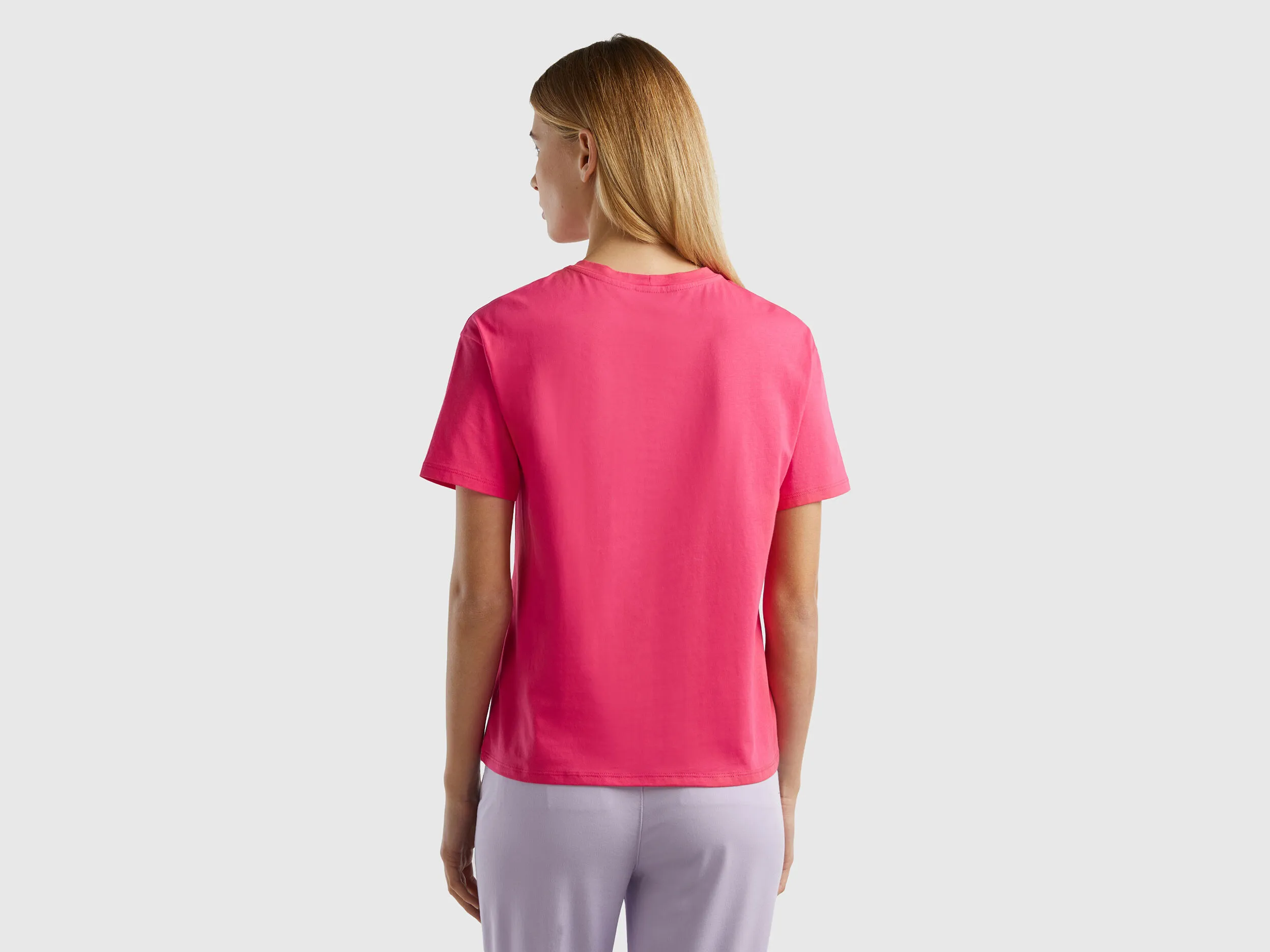 Camiseta de manga corta de 100 % algodón
