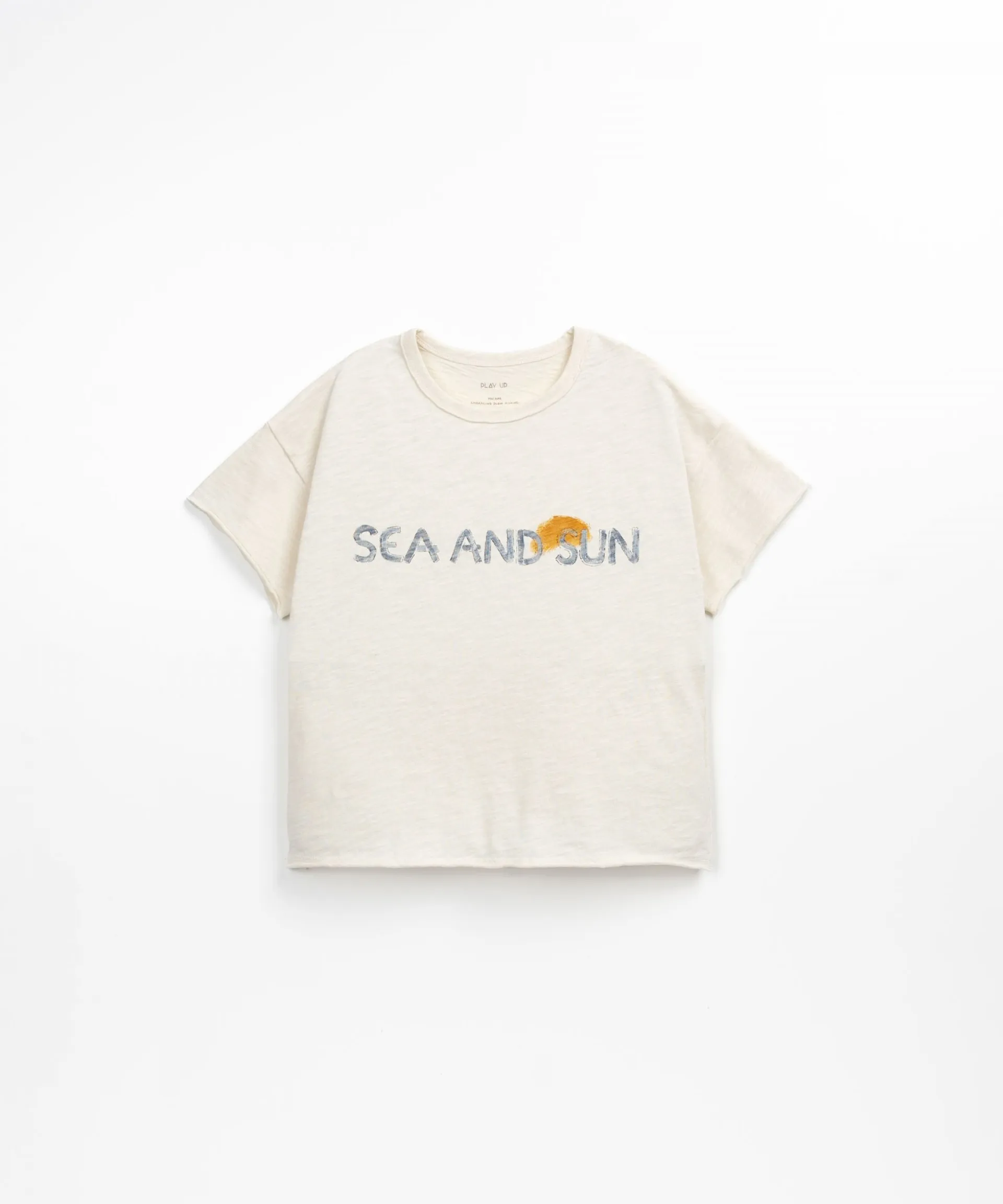 Camiseta de manga corta de algodón orgánico | Textile Art