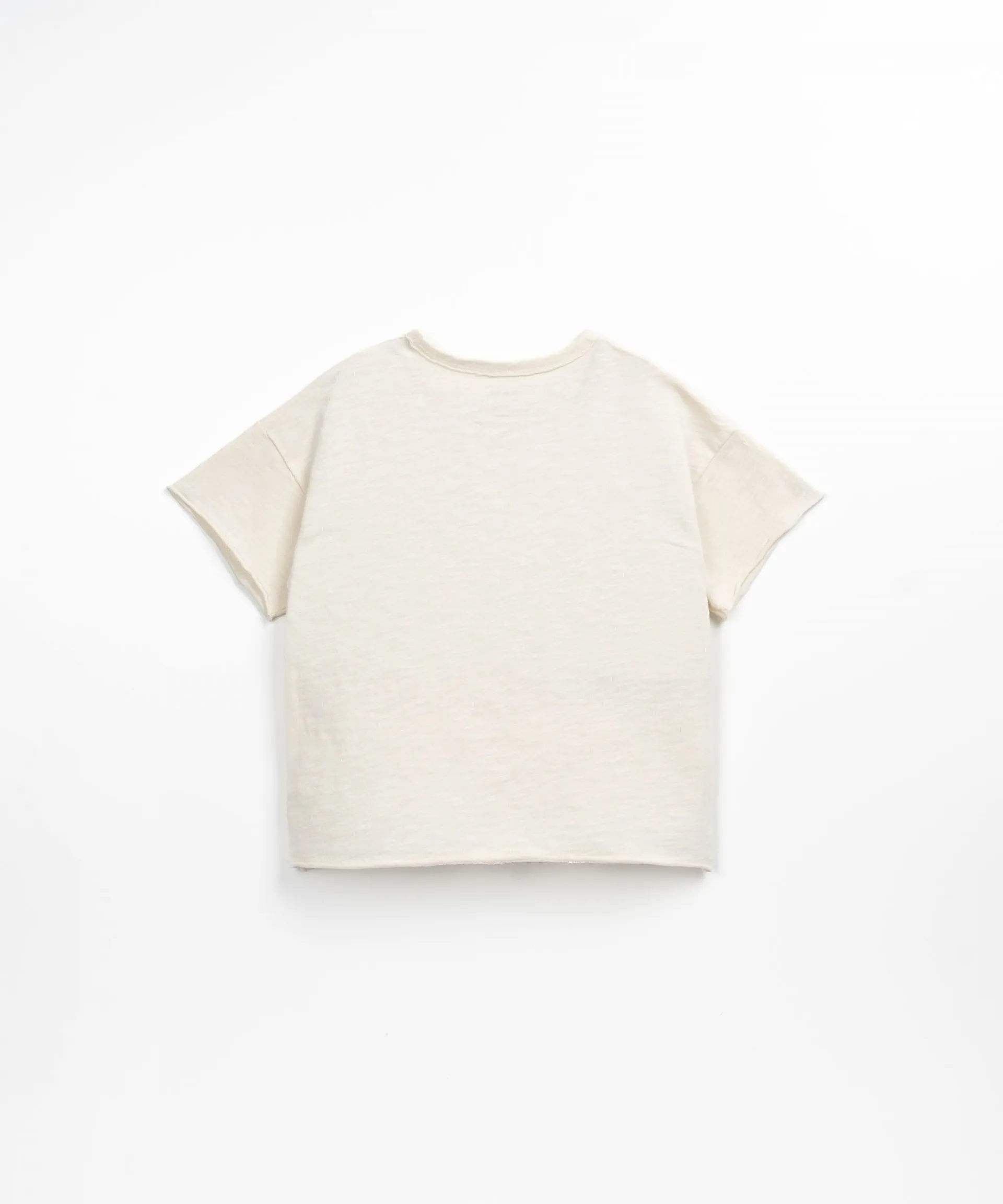 Camiseta de manga corta de algodón orgánico | Textile Art