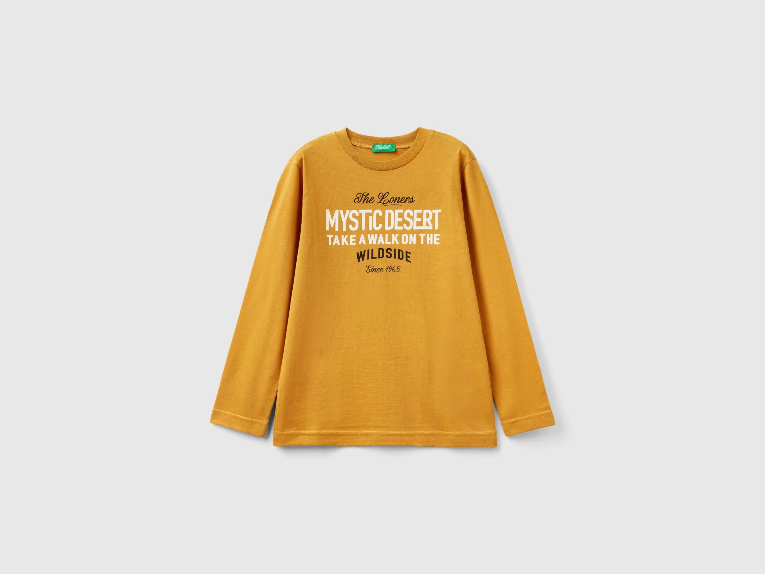 Camiseta de manga larga de algodón orgánico