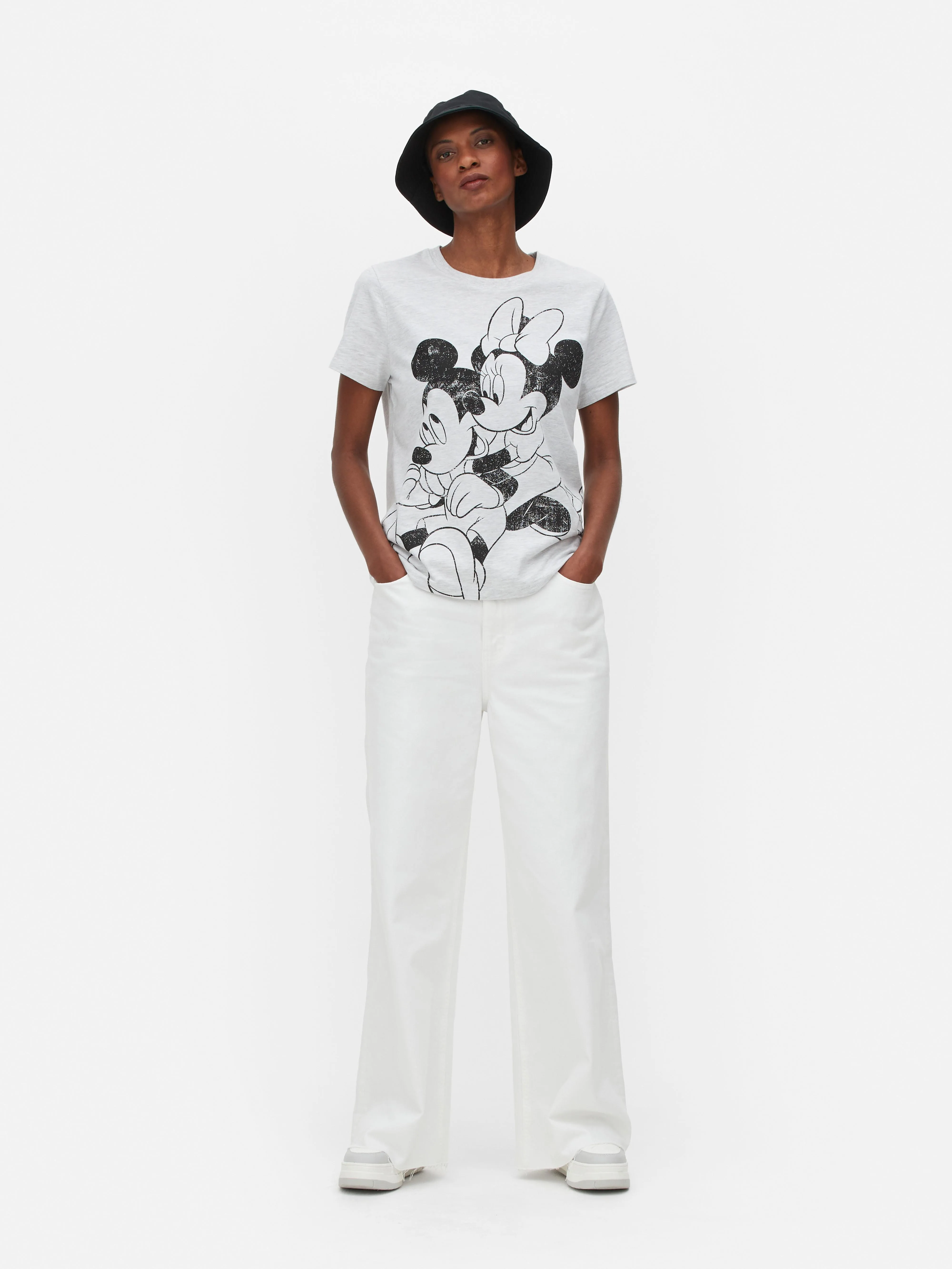 Camiseta de Mickey y Minnie Mouse de Disney