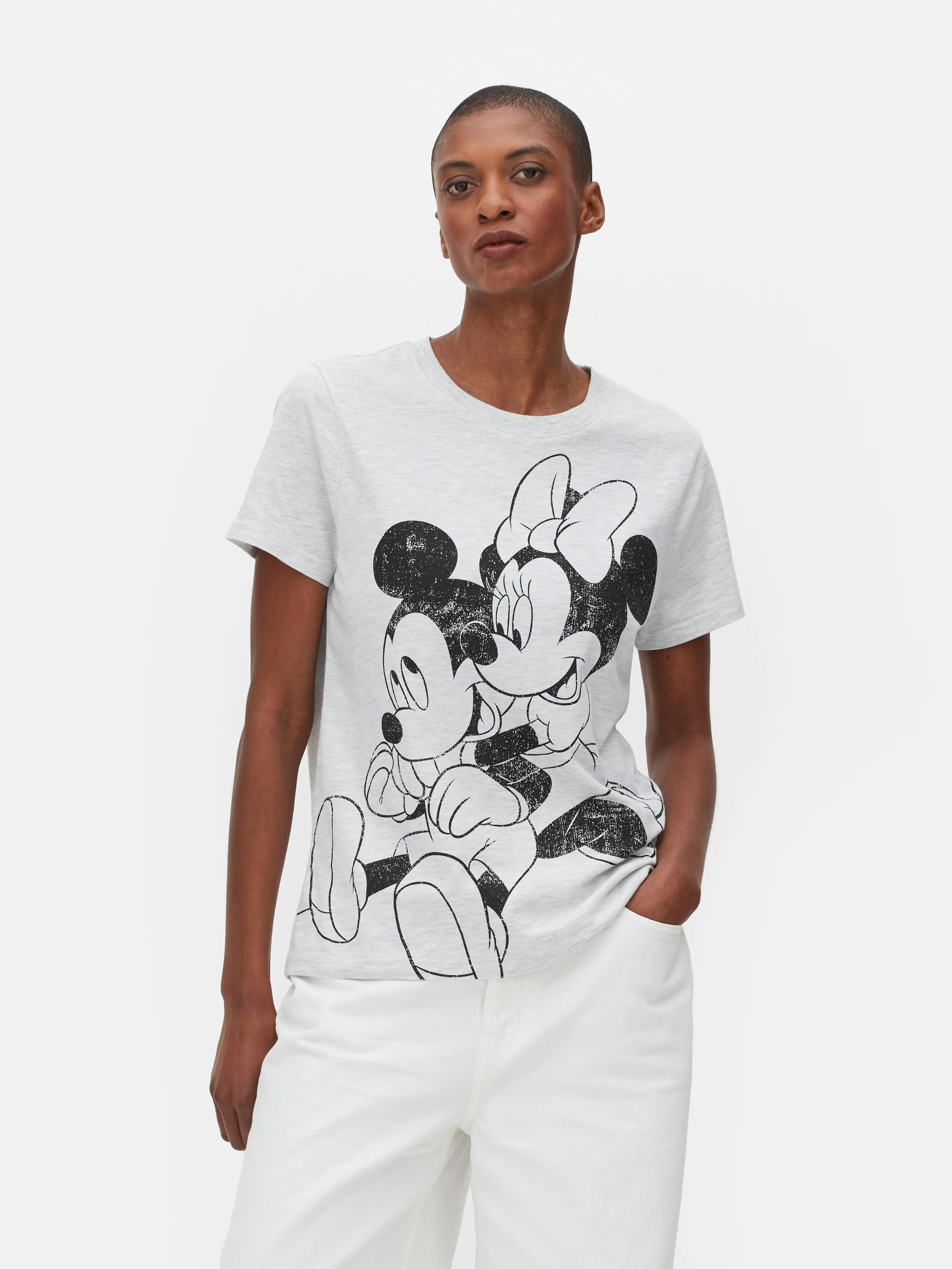 Camiseta de Mickey y Minnie Mouse de Disney
