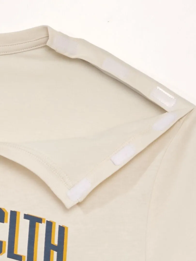CAMISETA DE PUNTO  SO EASY  BEIGE