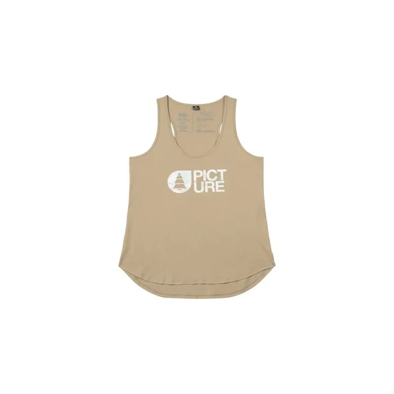 Camiseta de tirantes Picture Basement (Piedra oscura) mujer
