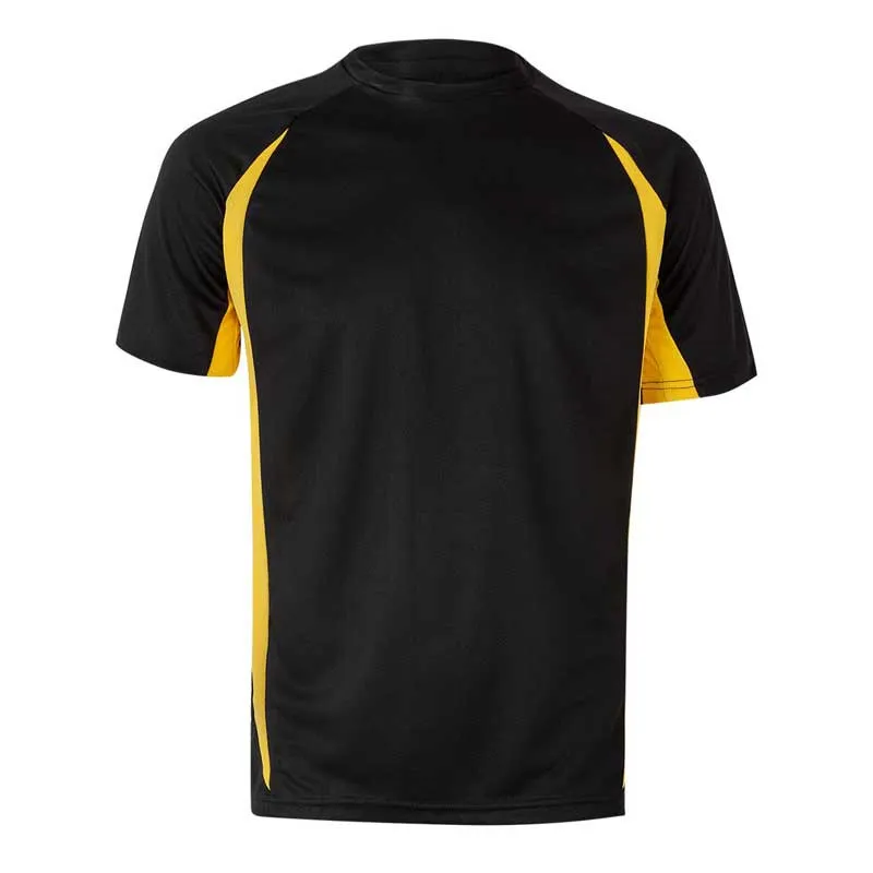 CAMISETA DE TRABAJO TéCNICA NEGRA BICOLOR  VELILLA