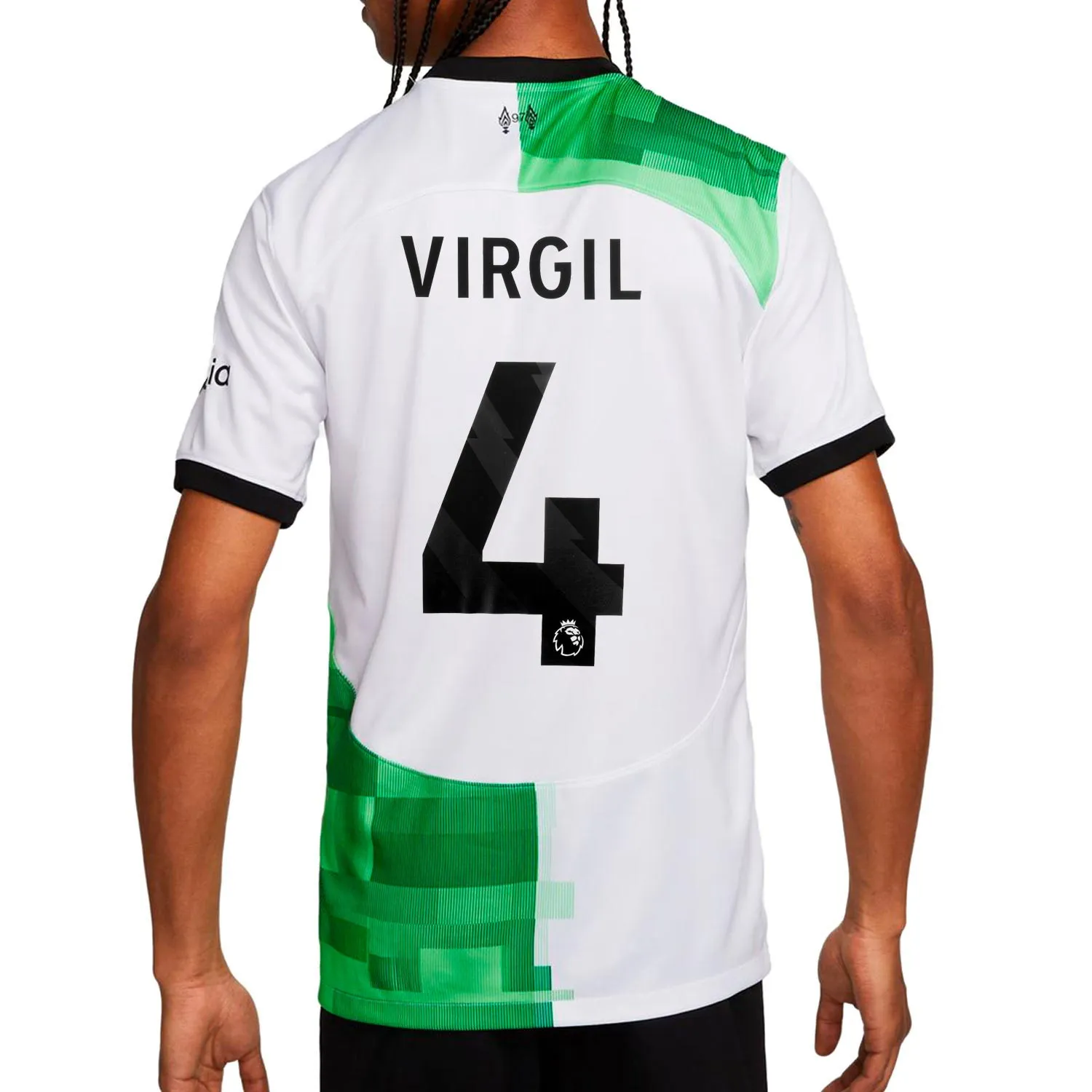 CAMISETA NIKE 2A LIVERPOOL VAN DIJK 2023 24 DRIFIT STADIUM