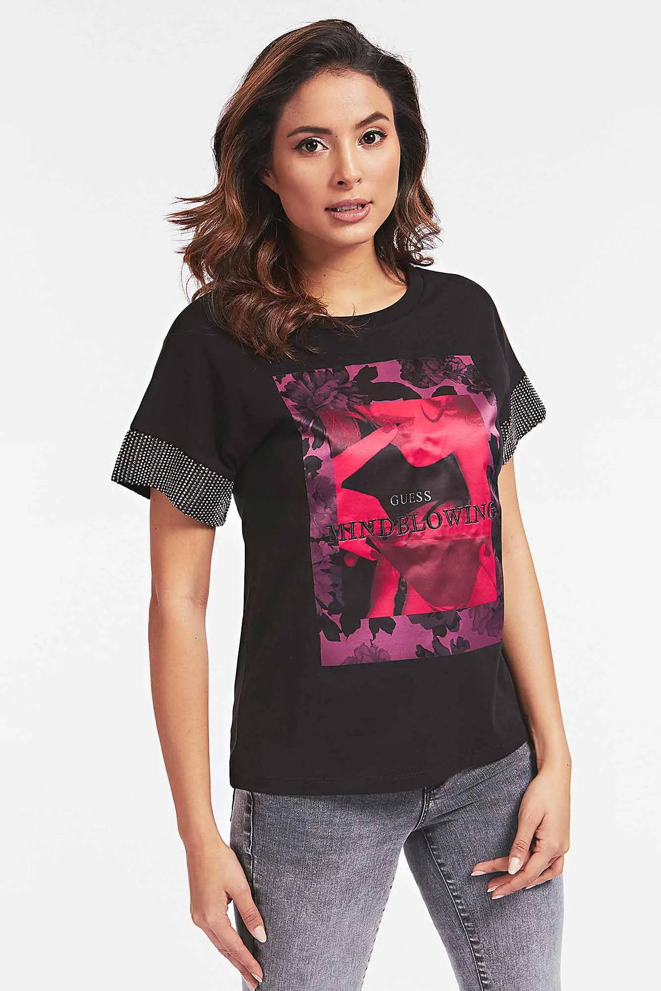 Camiseta para mujer de Guess Jeans – W0YI52K7DN0