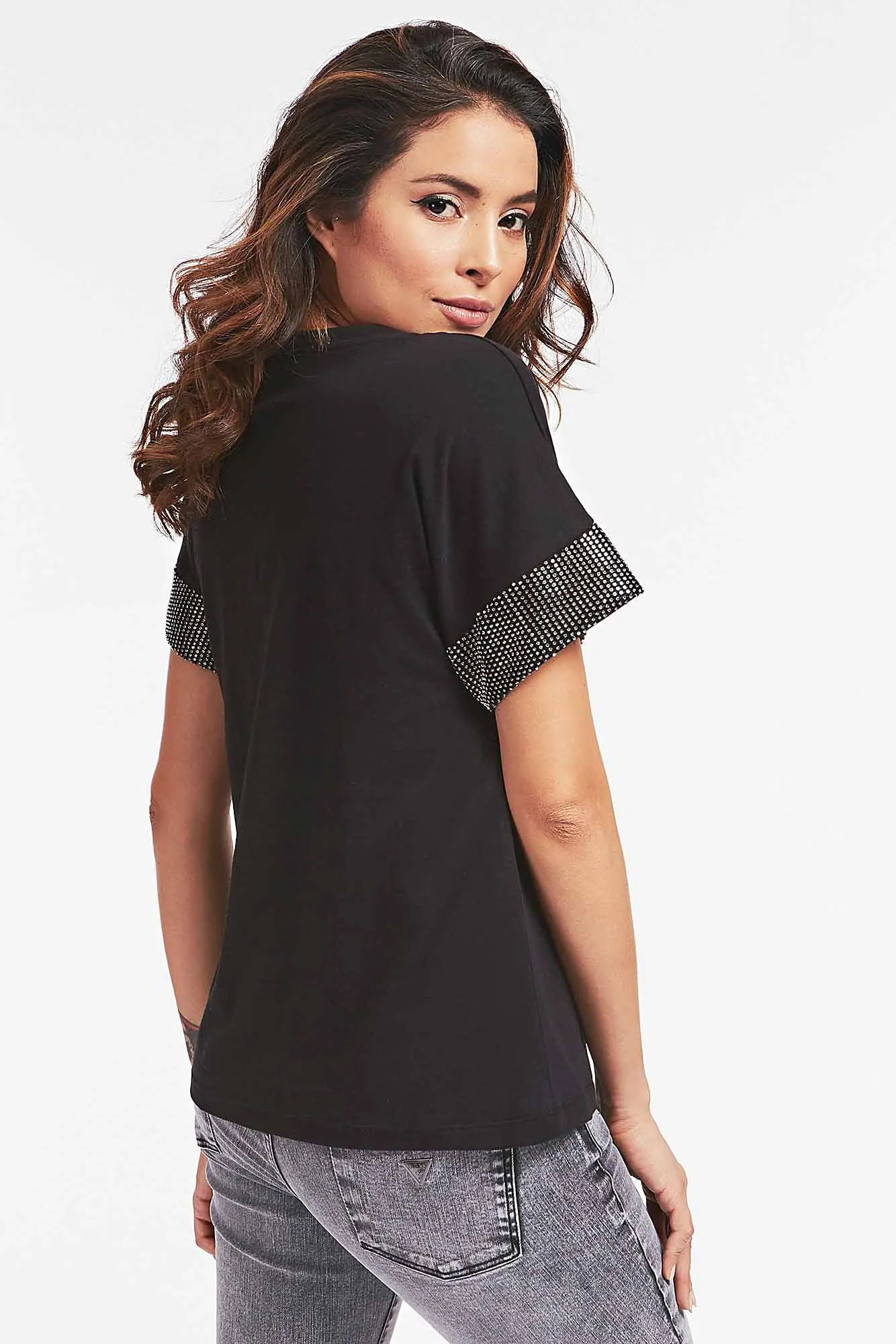 Camiseta para mujer de Guess Jeans – W0YI52K7DN0