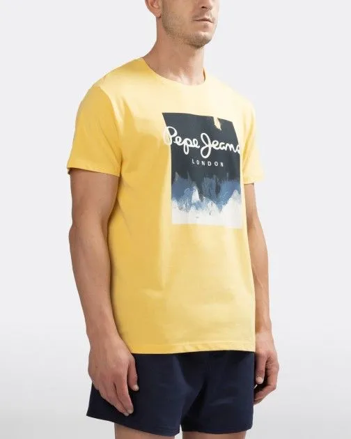 Camiseta Pepe Jeans London PM508713 Amarillo