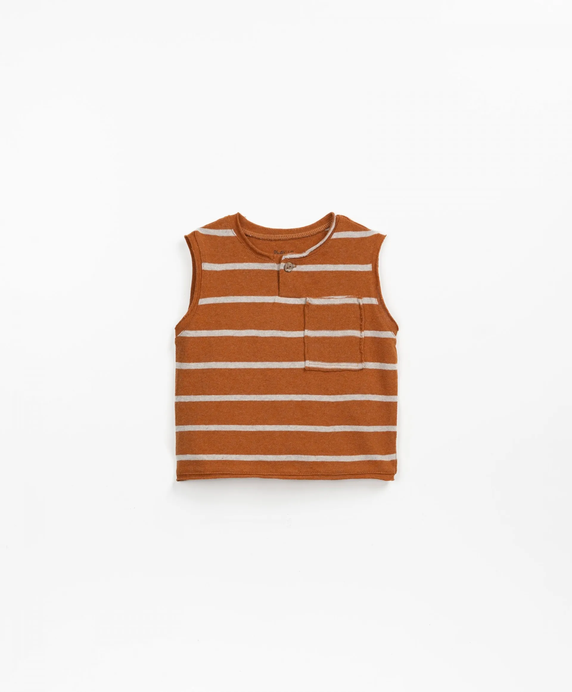 Camiseta sin mangas con fibras recicladas | Textile Art