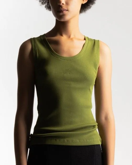 Camiseta sin mangas Karl Lagerfeld 236W1726 Verde