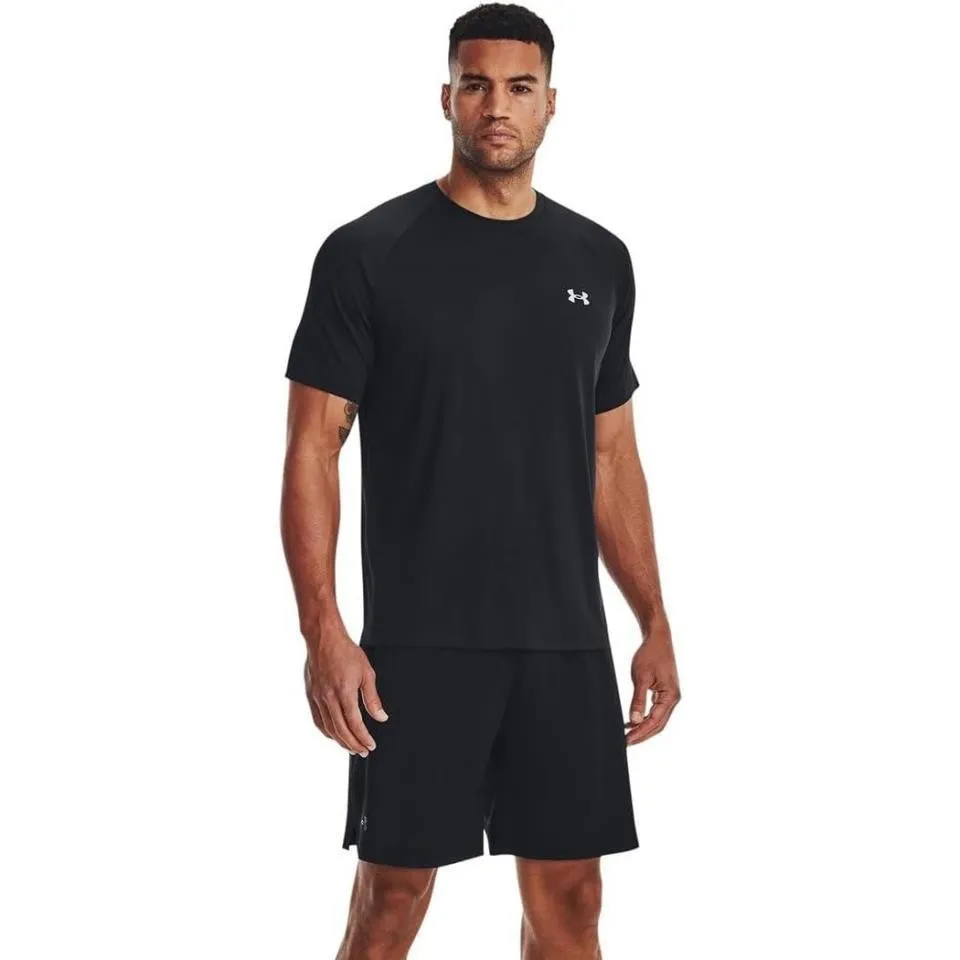 CAMISETA UNDER ARMOUR NEGRA REFLECTIVE