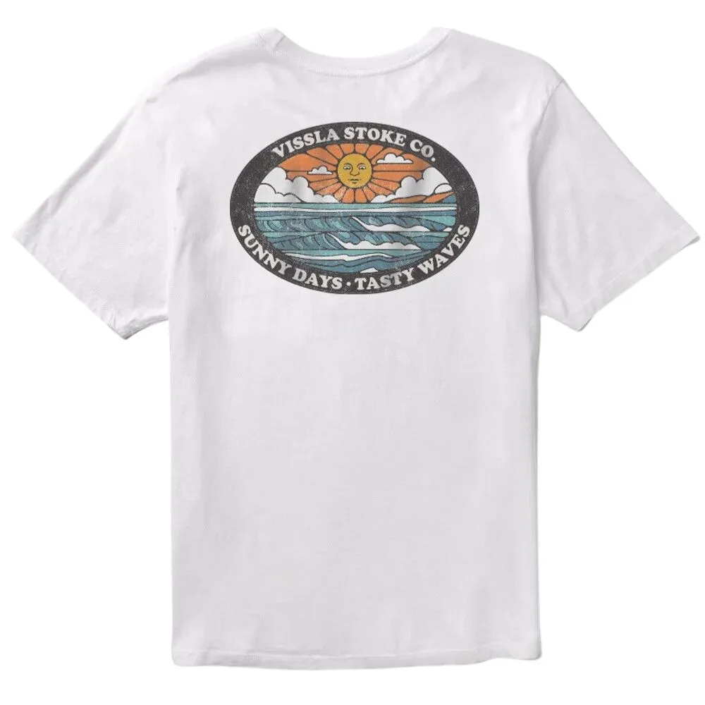 CAMISETA VISSLA TASTY WAVES PREMIUM ORGANIC PKT
