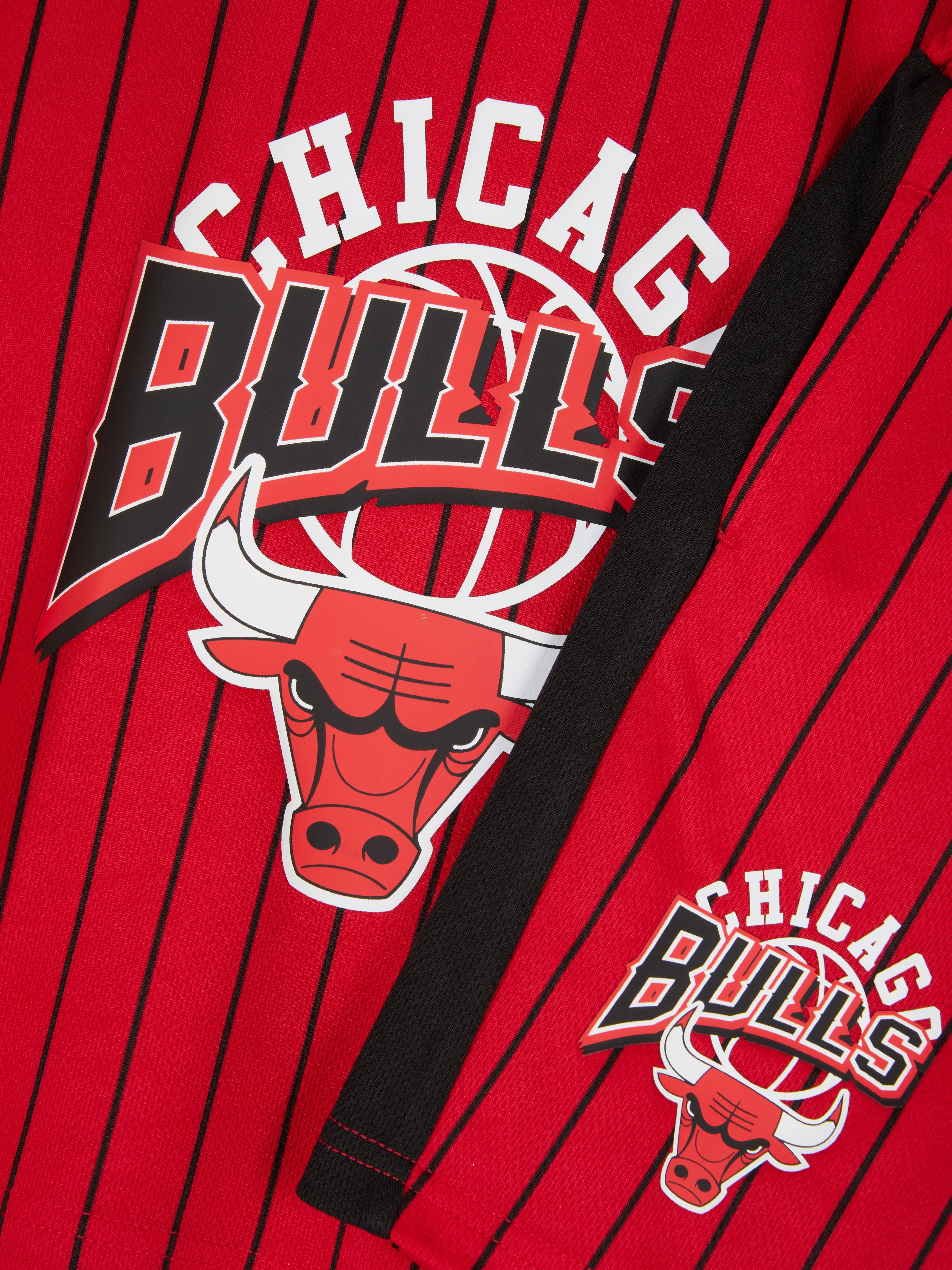 Camiseta y pantalones cortos de los Bulls de la NBA