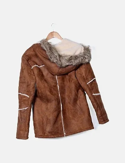 C&A Trenca camel doble faz