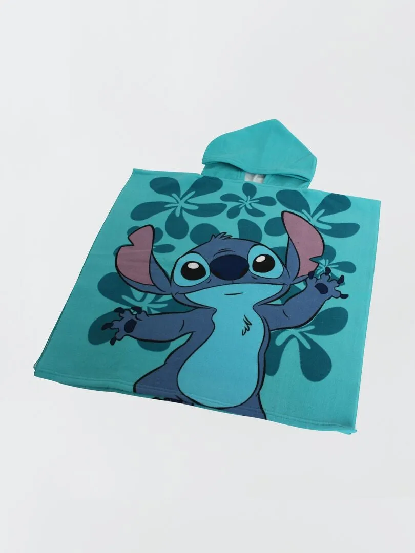 CAPA DE BAñO ESTAMPADA 'STITCH'  AZUL