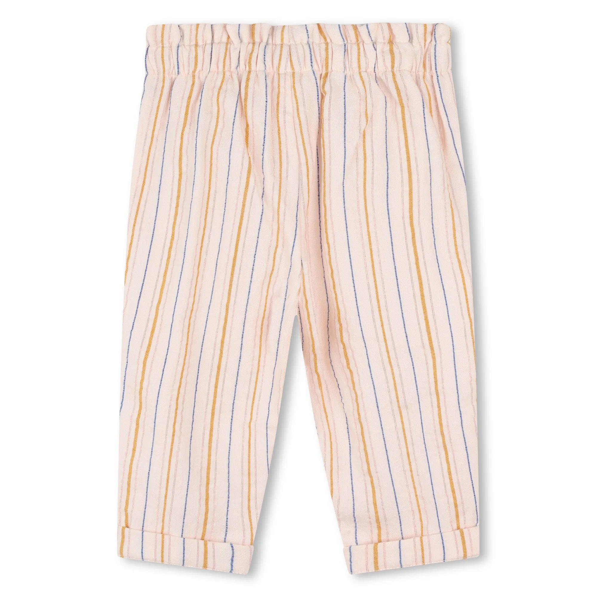 CARREMENT BEAU Pantalón de gasa de algodón