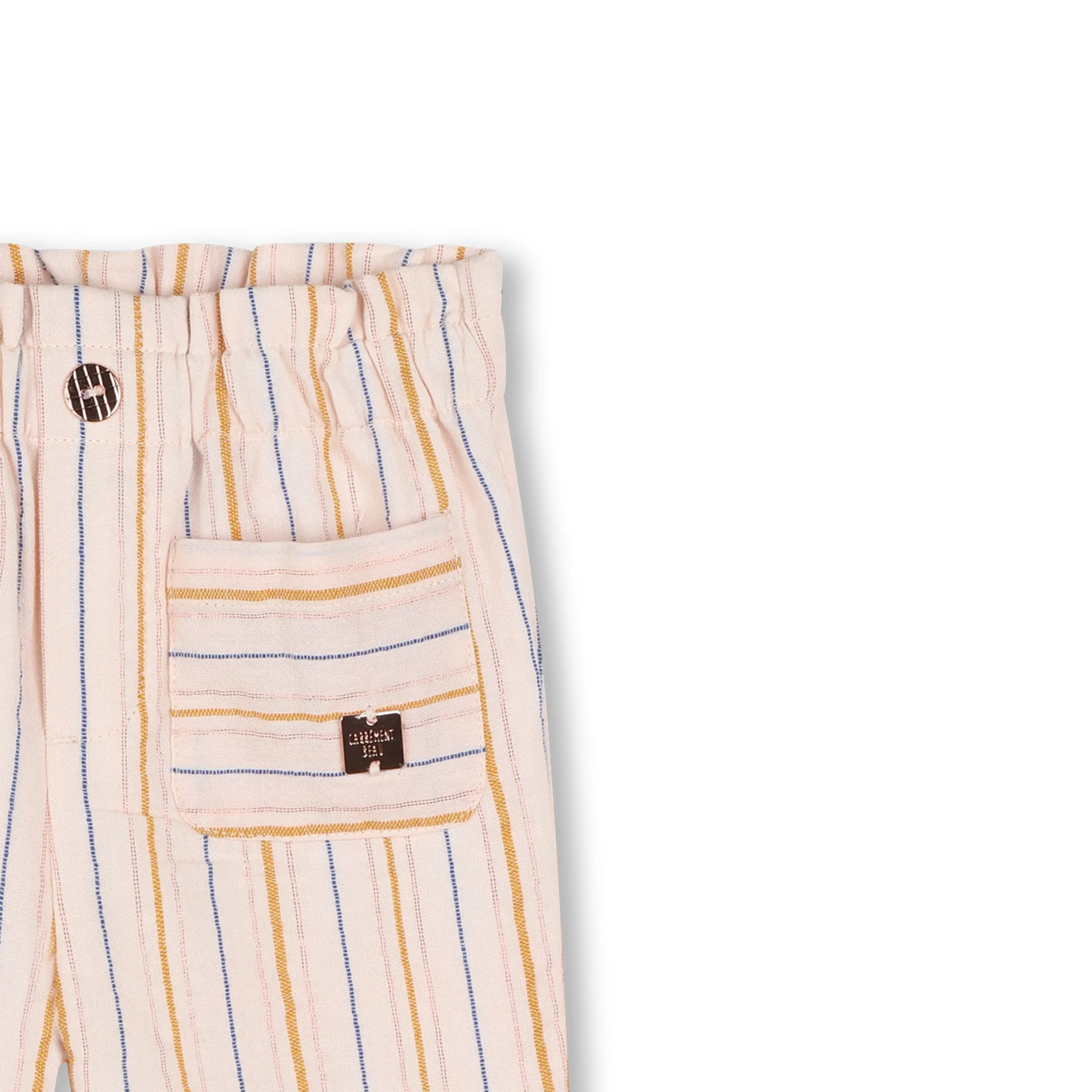 CARREMENT BEAU Pantalón de gasa de algodón