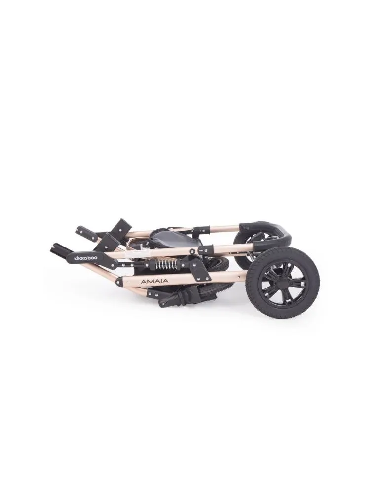CARRO TRIO AMAIA TRANSFOMABLE GRIS OSCURO KIKKABOO