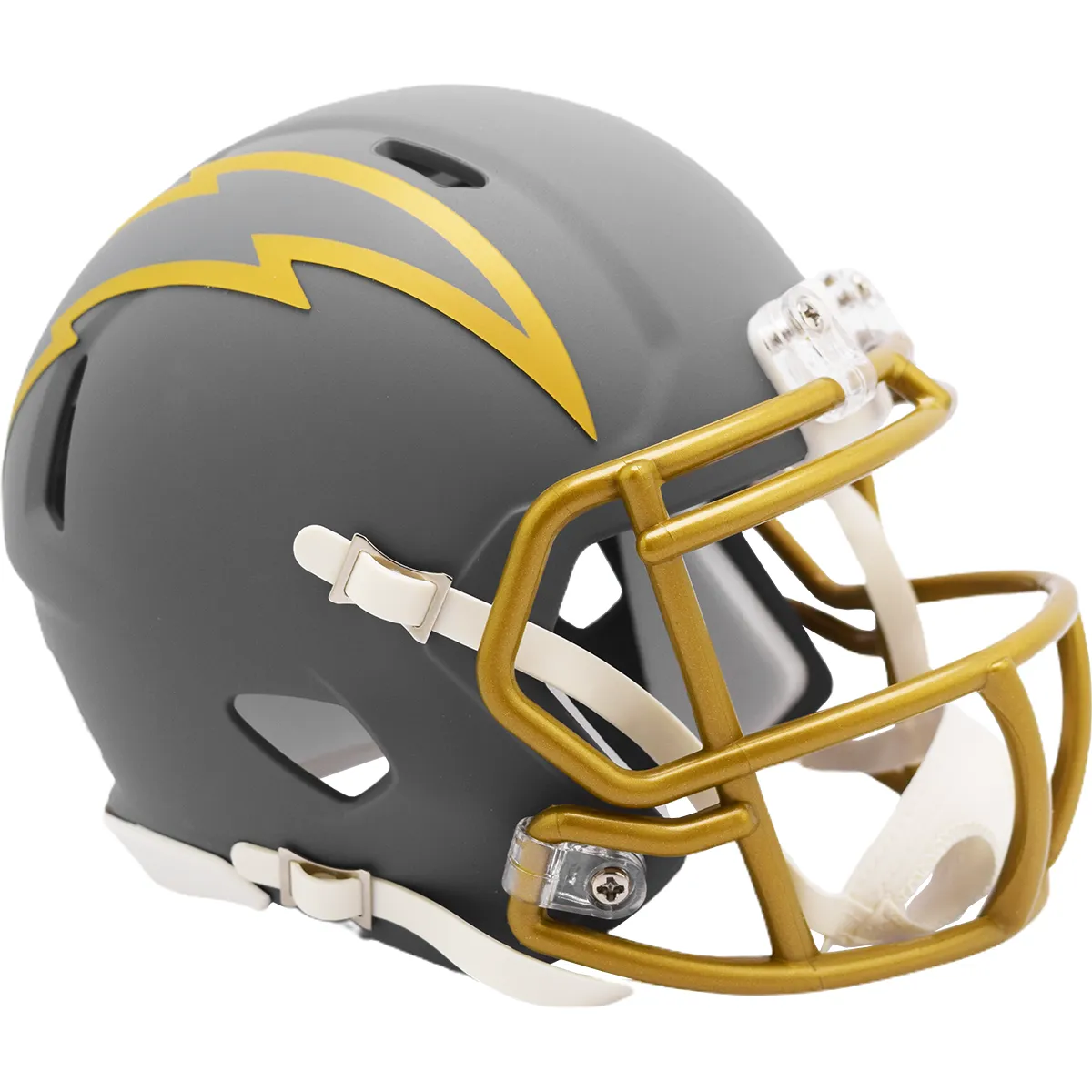 Casco Mini Speed Slate Pizarra Riddell Los Angeles Chargers