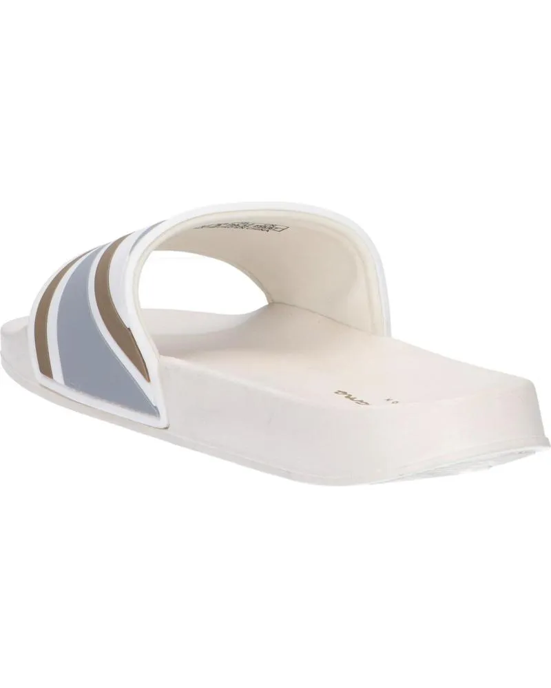 Chanclas de Mujer PEPE JEANS PLS70109 SLIDER FLAG 800WHITE