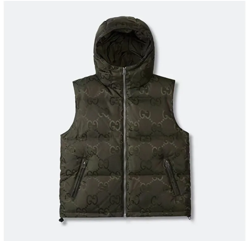 Chaqueta de moda de diseñador para mujeres para mujeres Down Coat Down Winter Park Impresión Parque para hombres Parque engrosad