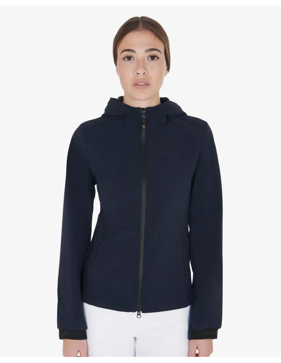 Chaqueta softshell de mujer slim fit con bolsillos ocultos EQUESTRO