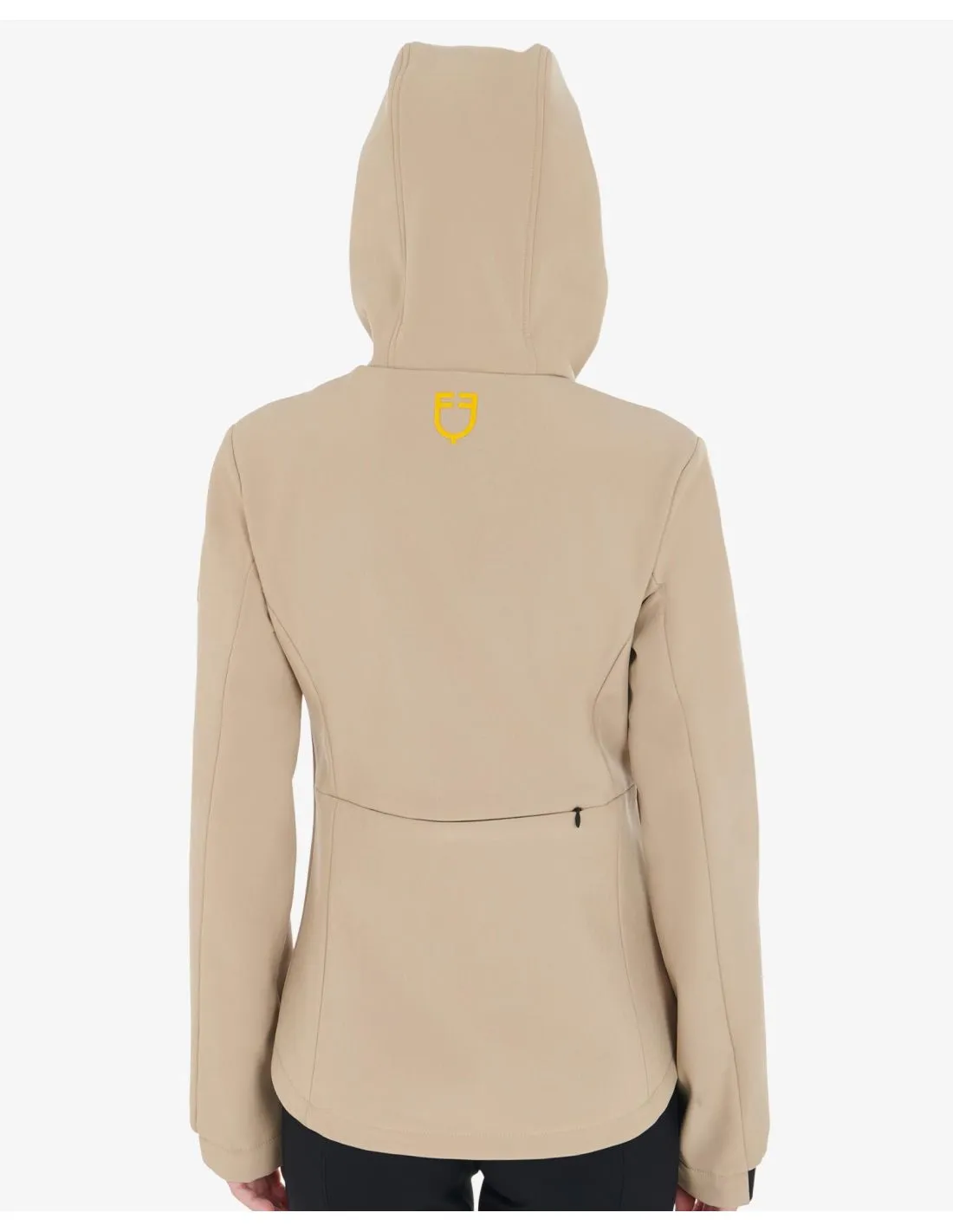 Chaqueta softshell de mujer slim fit con bolsillos ocultos EQUESTRO
