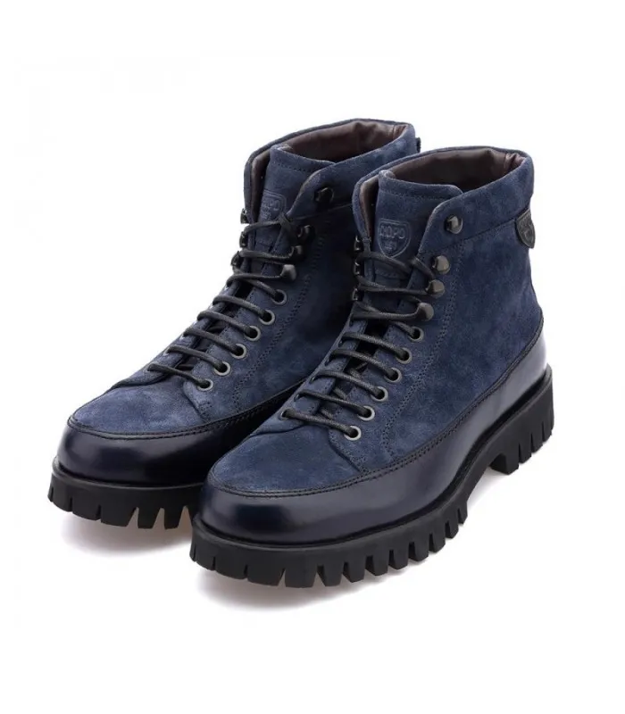 CHOPO 7400 WORK BOOTS Marino/Vaquero