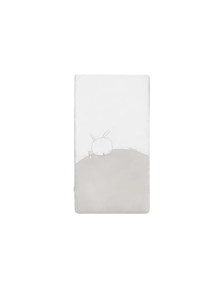 COLCHA Y PROTECTOR DE CUNA SLEEPY GRIS PETITPRAIA