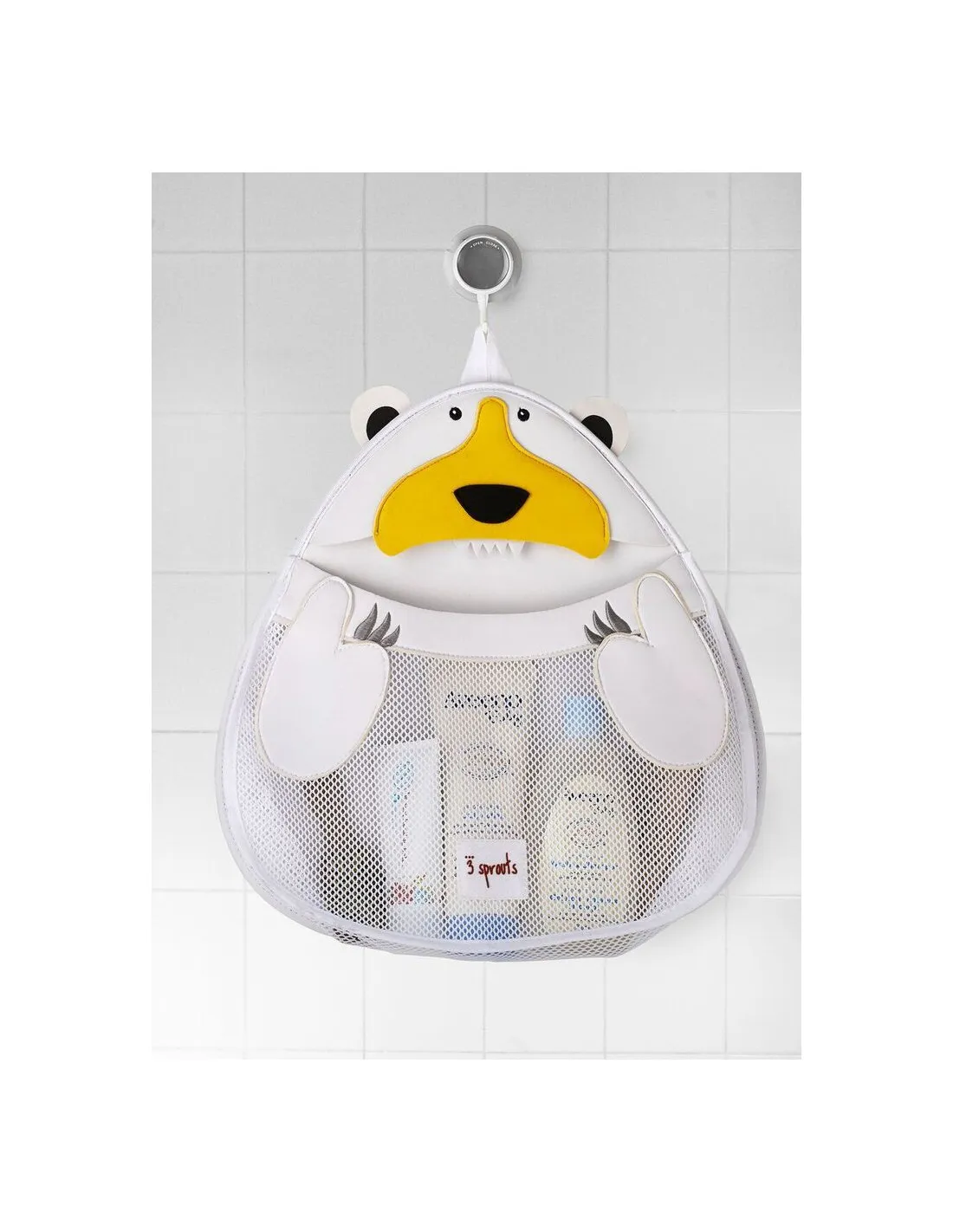 Colgador de baño oso polar de 3 Sprouts