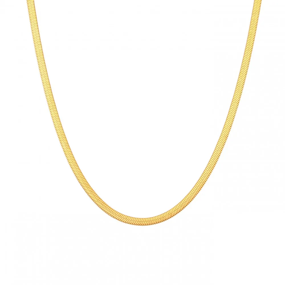 Collar Herryingbone Oro 3 MM (Varias Medidas)